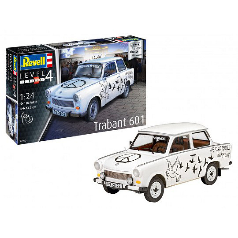 1:24 Revell Trabant 601 Builder's Choice KIT