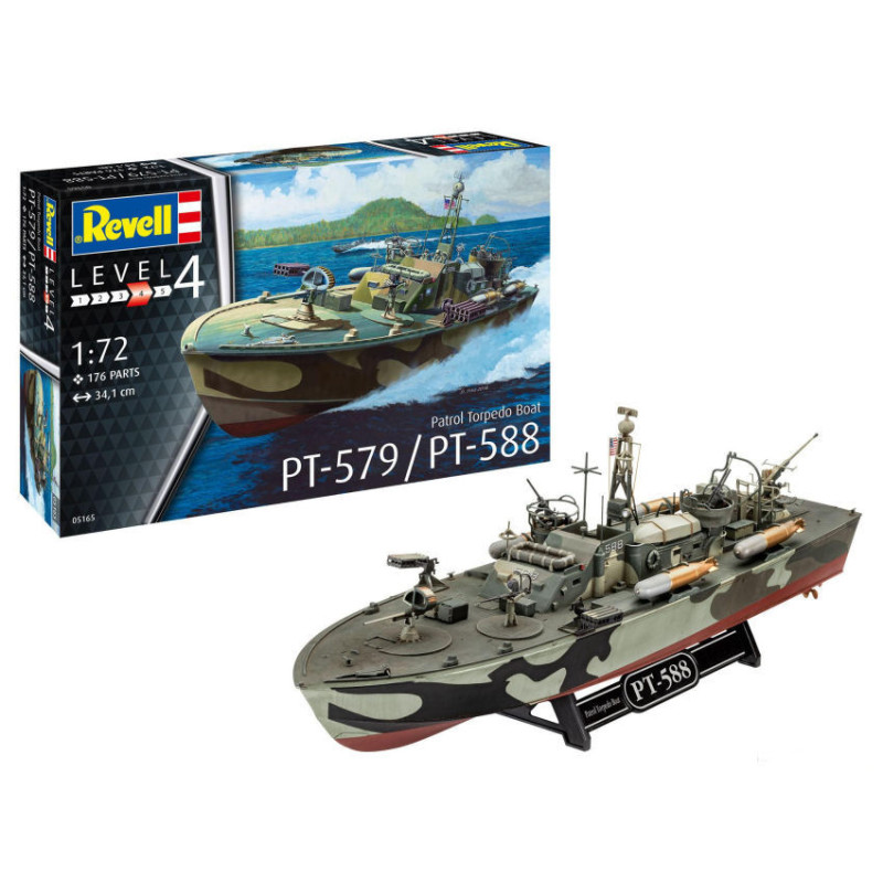 1:72 Revell Torpedo Boat PT 109 KIT