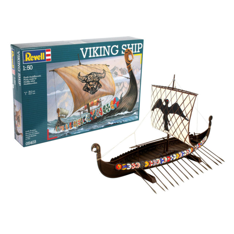 1:50 Revell Viking Ship Model SET KIT