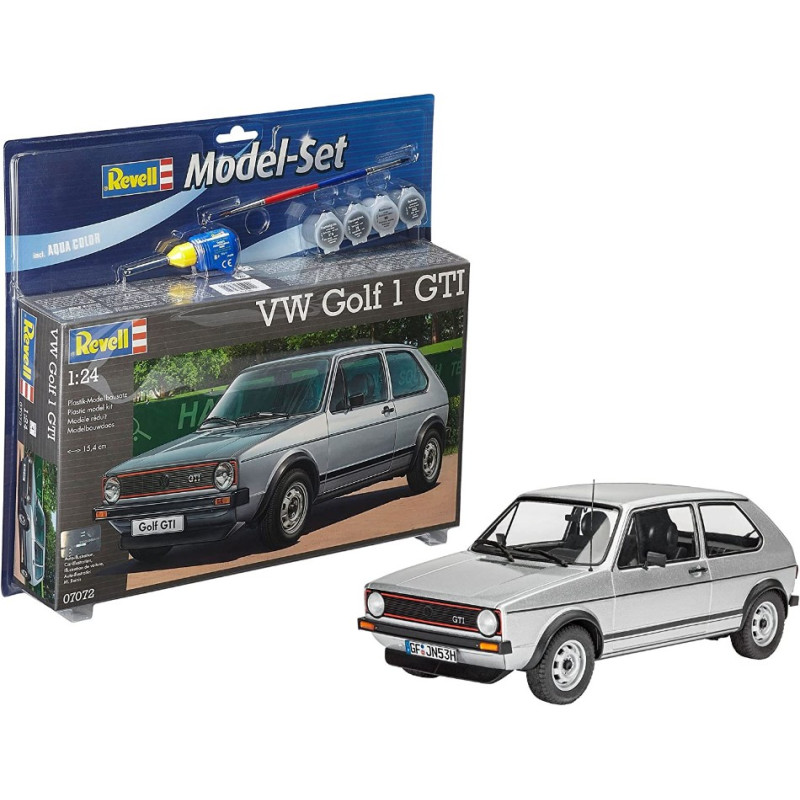 1:24 Revell VW Golf 1 GTI KIT Model SET