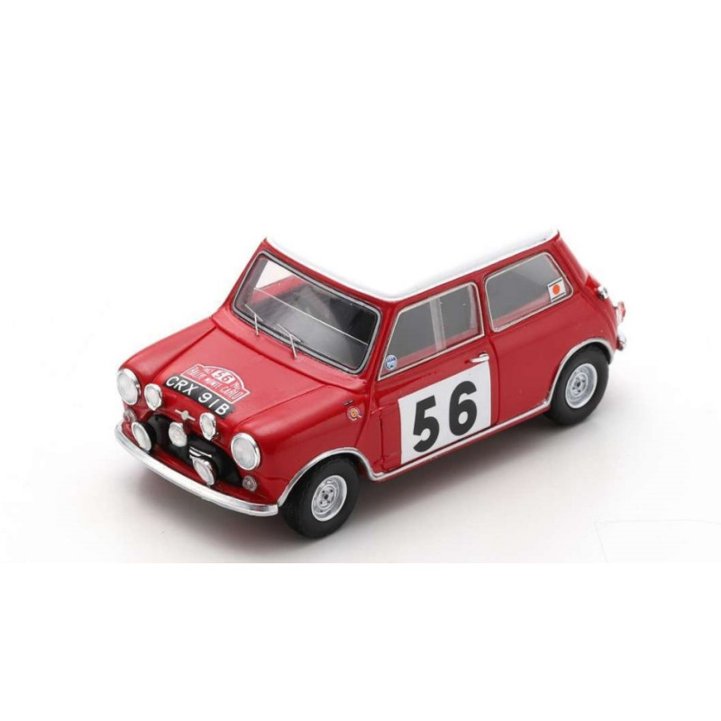 1:43 Spark BMC Cooper S N56 Monte Carlo 1965 P.hopkirk h.liddon