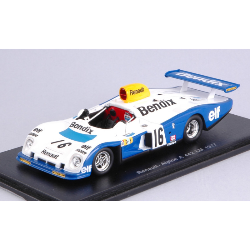 1:43 Spark Renault Alpine A 442 N16 LM 1977 D.pironi r.arnoux g.frequelin