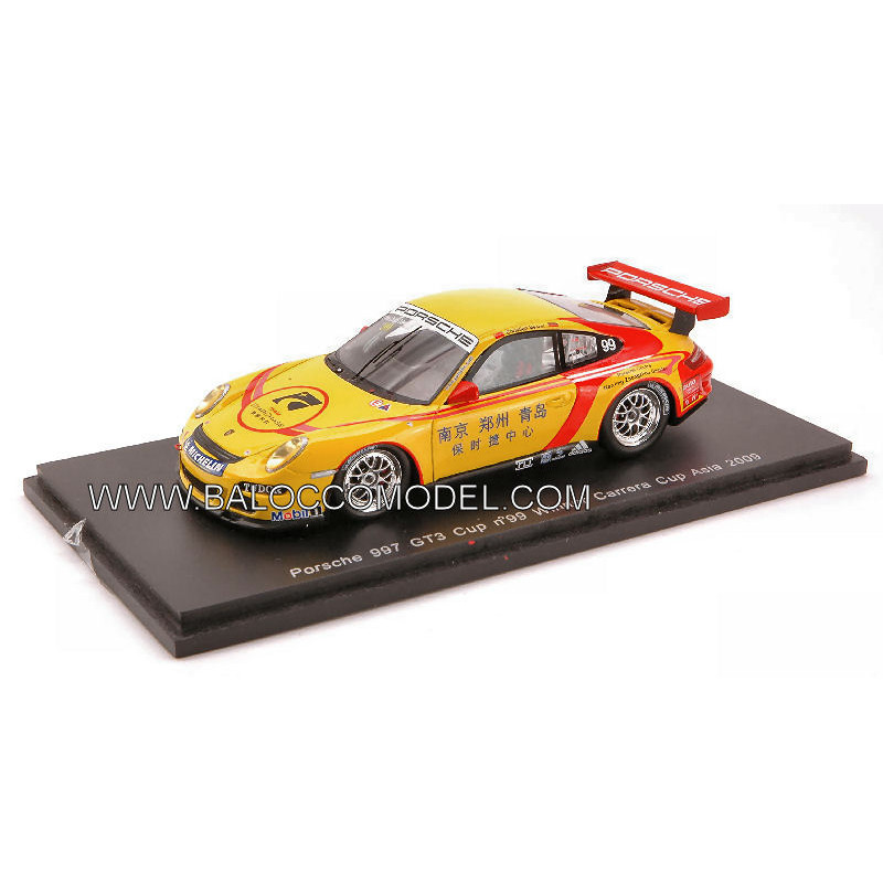 1:43 Spark Porsche 997 GT 3 N99 Asia 09