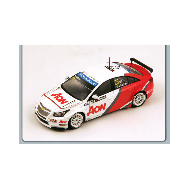 1:43 Spark Chevrolet Cruze 1.6T N23 Wtcc 2013 TOM Chilton