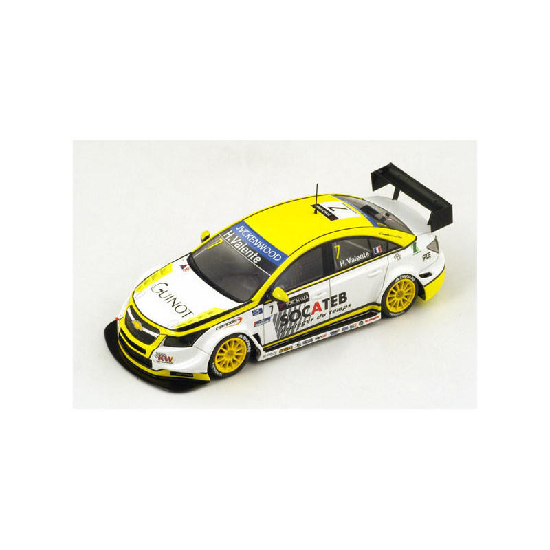 1:43 Spark Chevrolet Cruze N7 3rd R2 Marrakech Wtcc 2014 H.valente