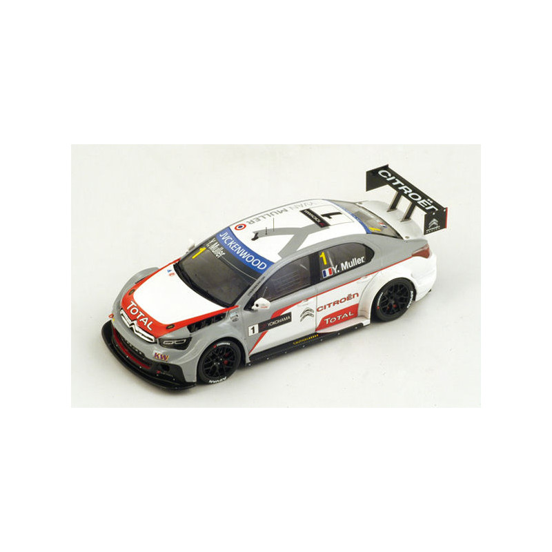 1:43 Spark Citroen C elysee N1 Wtcc Winner R1 Paul Ricard 2014 Yvan Muller