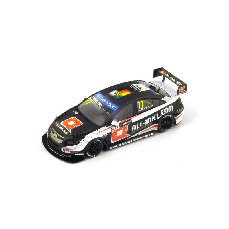 1:43 Spark Chevrolet Cruze N77 Hungaroring Wtcc 2014 R.munnich