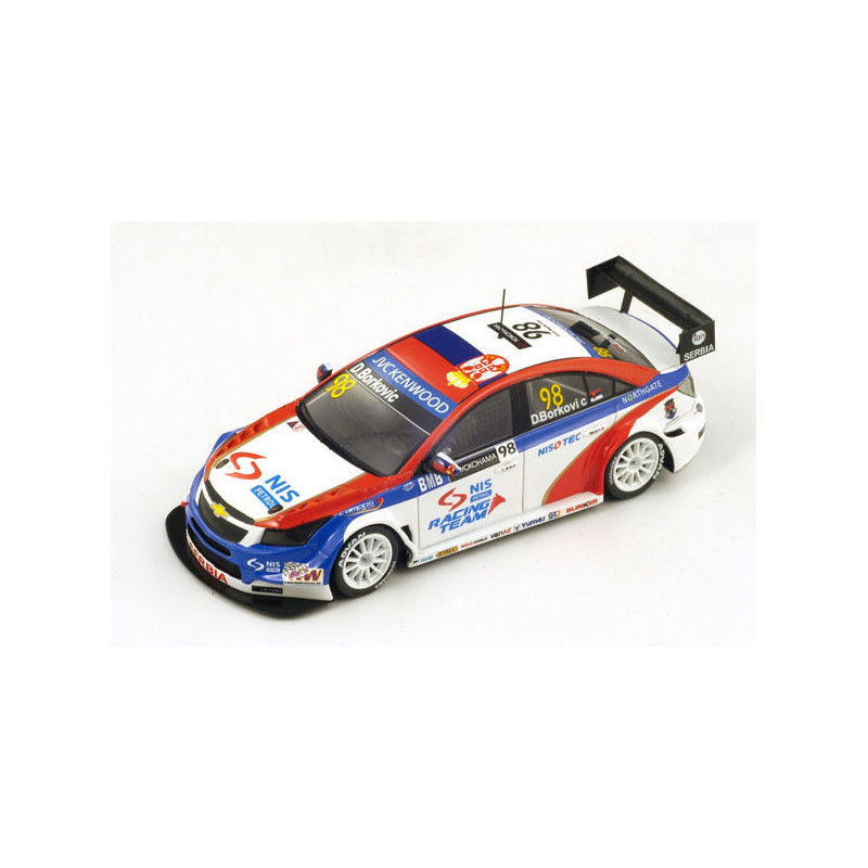 1:43 Spark Chevrolet Cruze N98 Hungaroring Wtcc 2014 D.borkovic