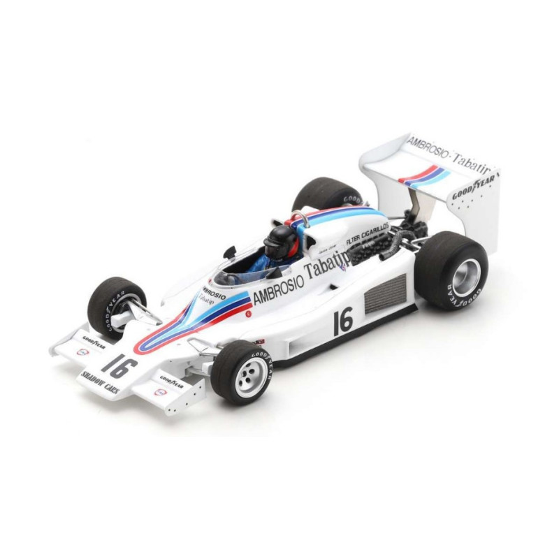 1:43 Spark Shadow DN8 N16 Sweden GP 1977 Jackie Oliver