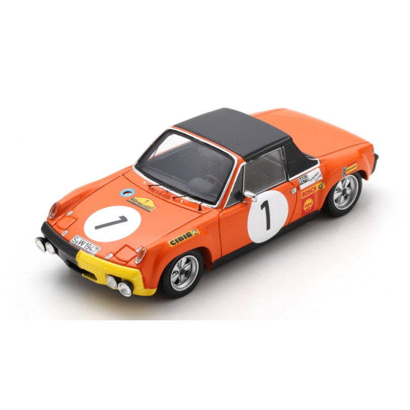 1:43 Spark Porsche 914/6 N1 Winner Marathon DE LA Route 1970 Larrousse marko haldi