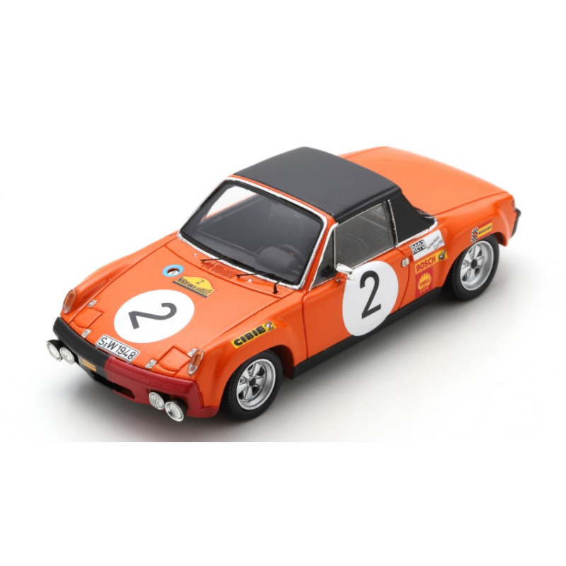 1:43 Spark Porsche 914/6 N2 3rd Mar.d.la Route 1970 Ballotlena koob stekkonig