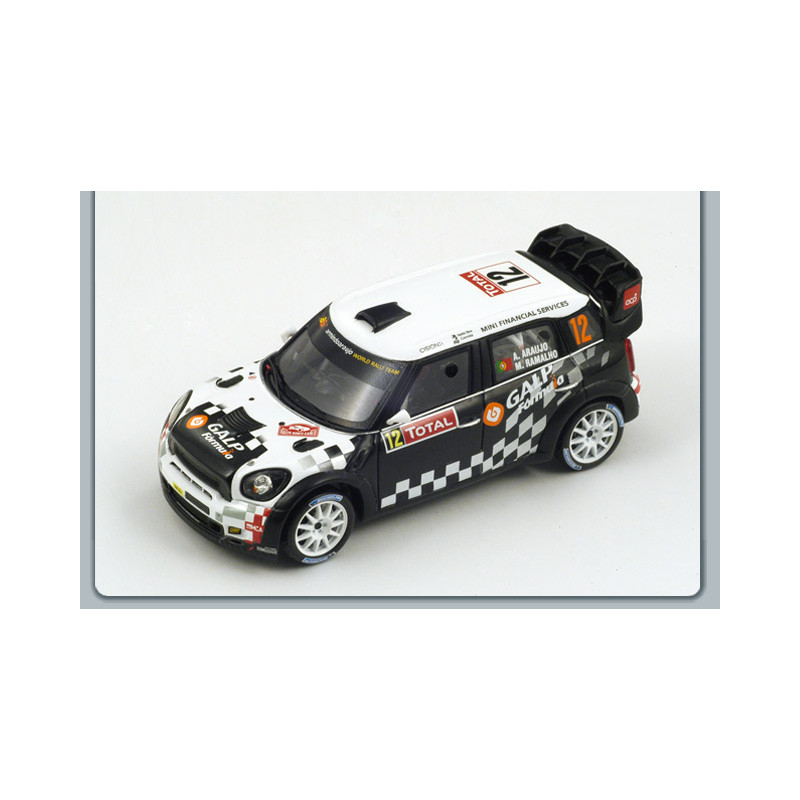 1:43 Spark Mini John Cooper Works N12 10th Monte Carlo 2012 Araujo ramalho