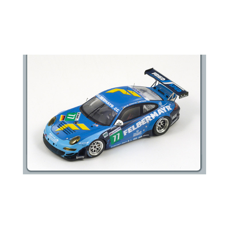 1:43 Spark Porsche 997 GT3 RSR N77 16th LM 2011