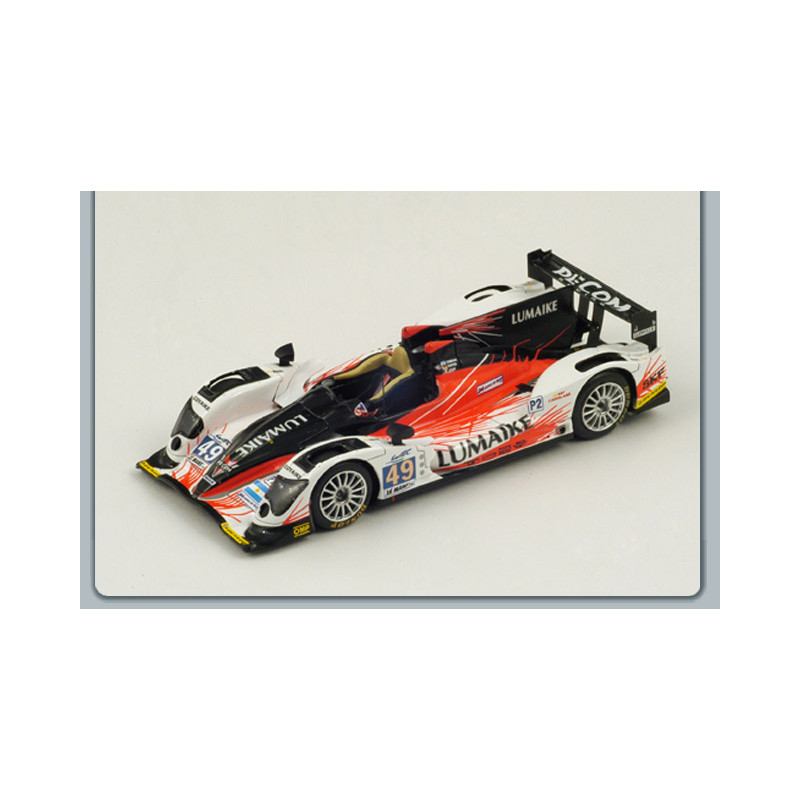 1:43 Spark Oreca 03 NISSAN N49 9th LM 2012 Ayari kaffer perez companc