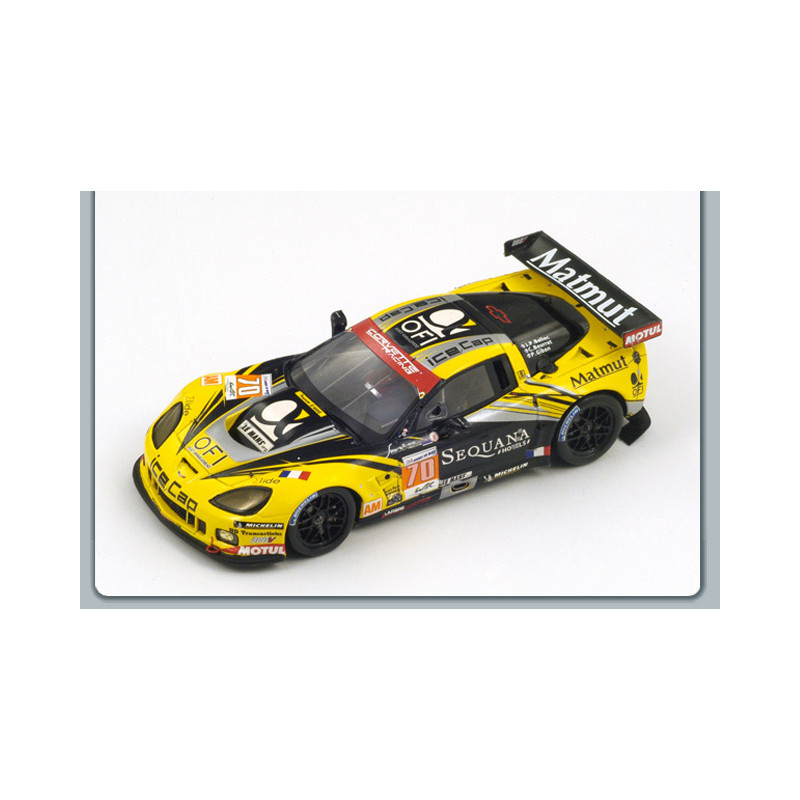 1:43 Spark Corvette C6 ZR1 N70 28th LM 2012 Belloc bourret gibon