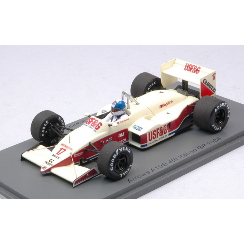 1:43 Spark Arrows A10B Derek Warwick 1988 4th Italian GP