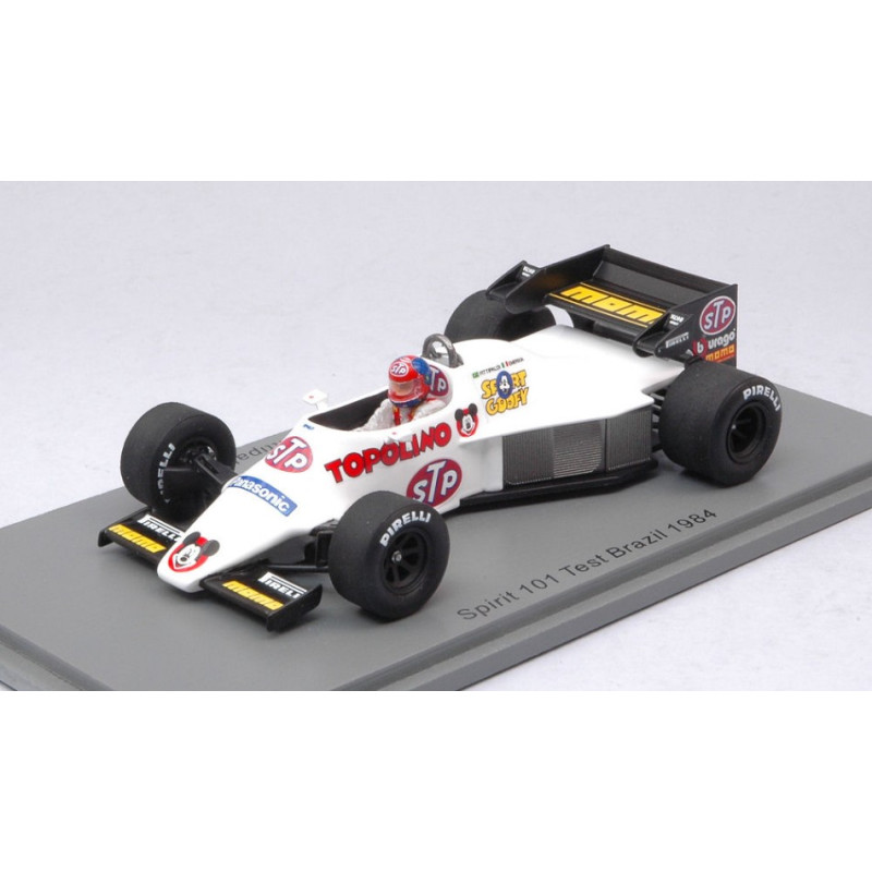 1:43 Spark Spirit 101 Test Brazil 1984 Emerson Fittipaldi