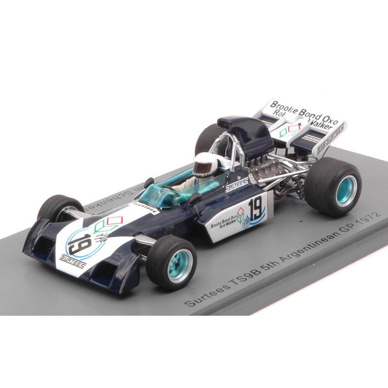 1:43 Spark Surtees TS9B TIM Schenken 1972 N19 5th  Argentinian GP