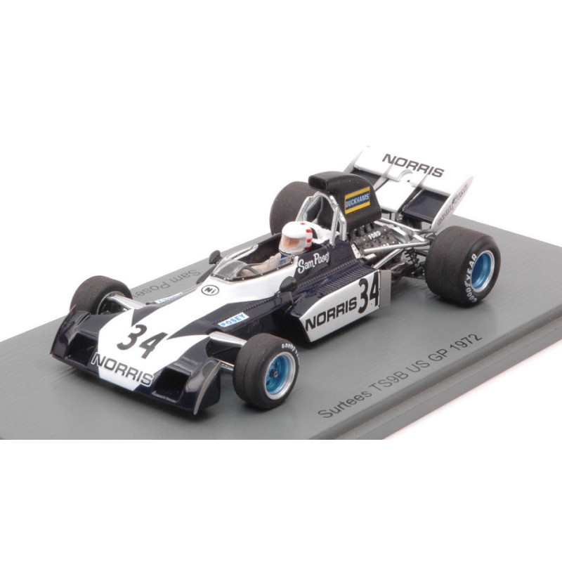 1:43 Spark Surtees TS9B SAM Posey 1972 N34 US GP