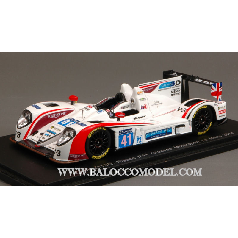 1:43 Spark Zytek Z11SN N41 LM 2014 Munemann latif winslow