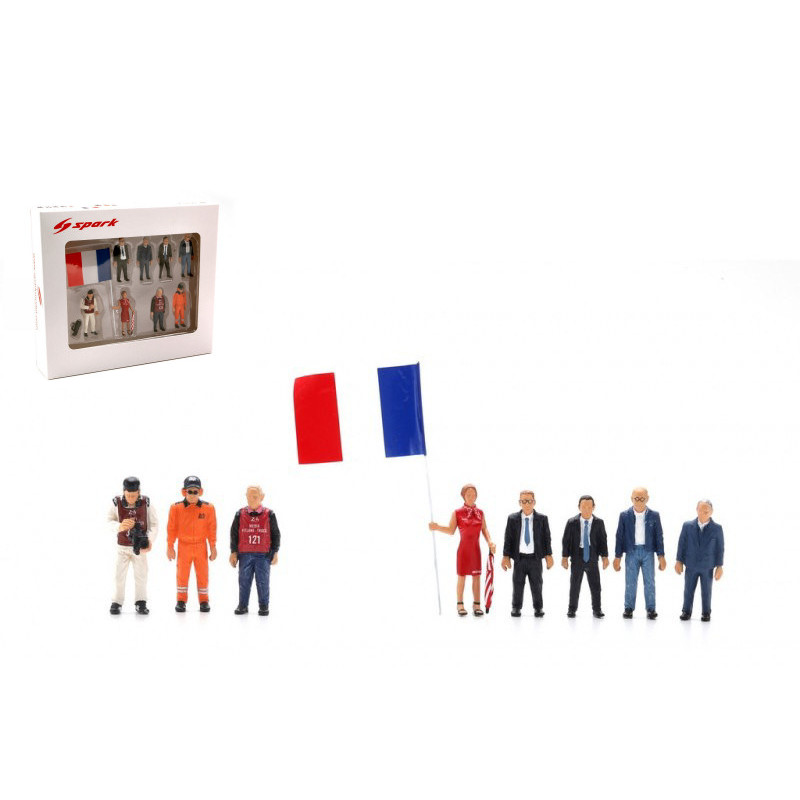 1:43 Spark Figurine SET 24H LE Mans 2018