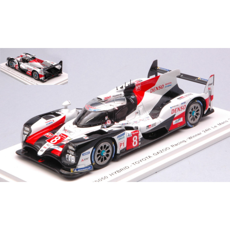 1:43 Spark Toyota TS050 Hybrid N8 Winner LM 2019 F.alonso s.buemi k.nakajima