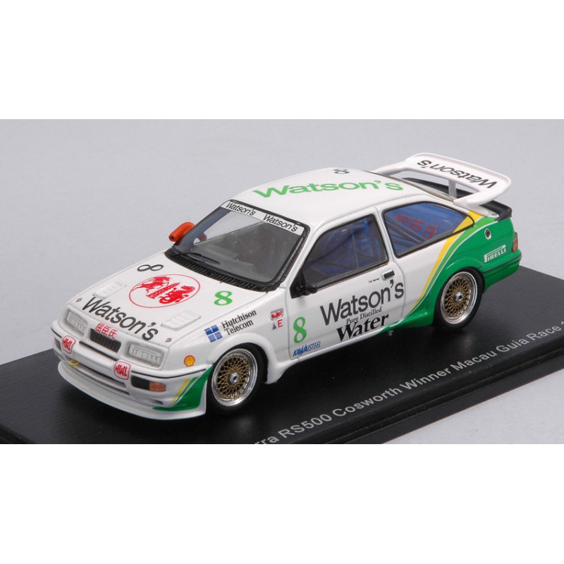 1:43 Spark Ford Sierra RS RS500 Cosworth N8 Winner Macau G.race 1989 T.harvey