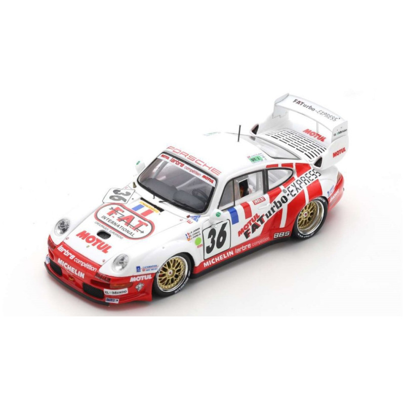 1:43 Spark Porsche 911 GT2 N36 LM 1995 Pareja jarier comas