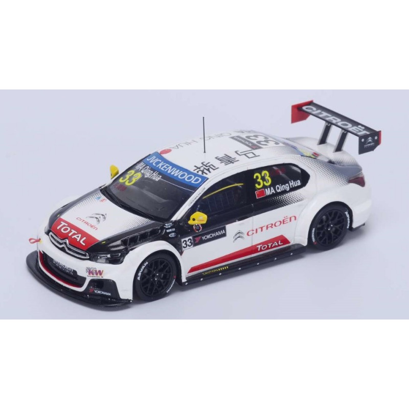 1:43 Spark Citroen C elysee N33 2nd Wtcc Race OF Marocco 2015 MA Qing HUA