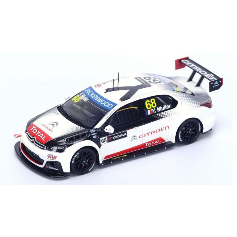 1:43 Spark Citroen C elysee N68 Winner Wtcc Race OF Marocco 2015 Yvan Muller