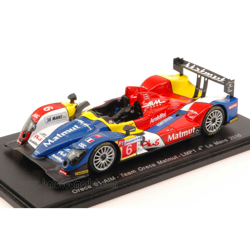 1:43 Spark Oreca 01 AIM N6 4th LM 2010 S.ayari d.andre  a.meyrick