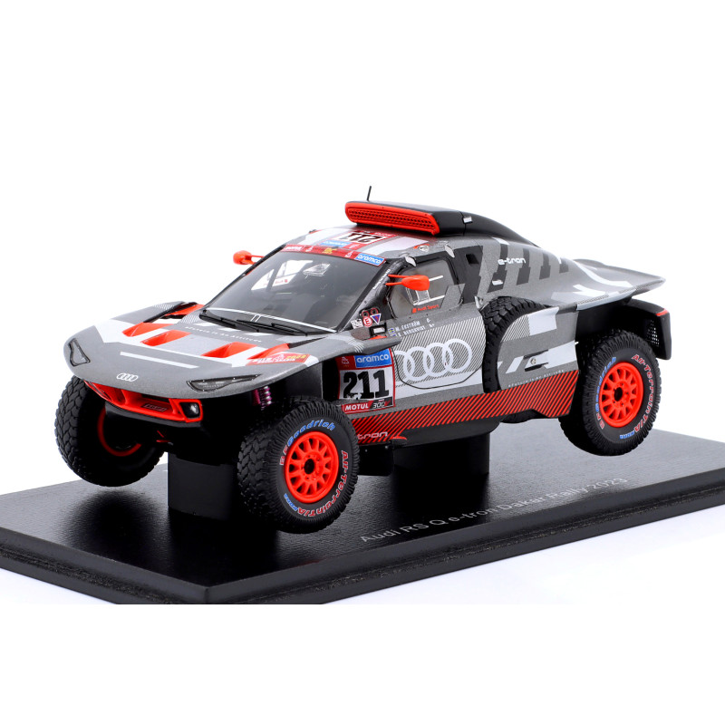 1:43 Spark Audi RS Q E tron N211 Dakar Rally 2023 Ekstrom bergvist