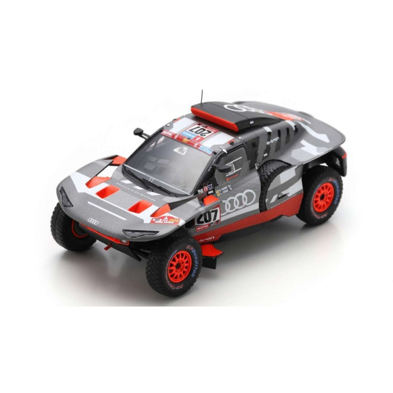 1:43 Spark Audi RS Q E tron N207 Dakar Rally 2023 Sainz cruz