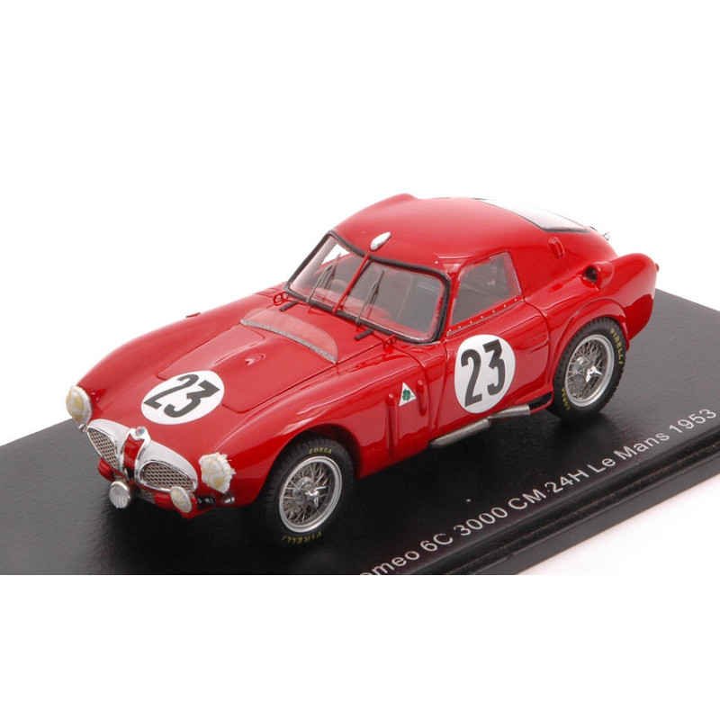 1:43 Spark Alfa Romeo 6C 3000 CM N23 LM 1953 K.kling f.riess