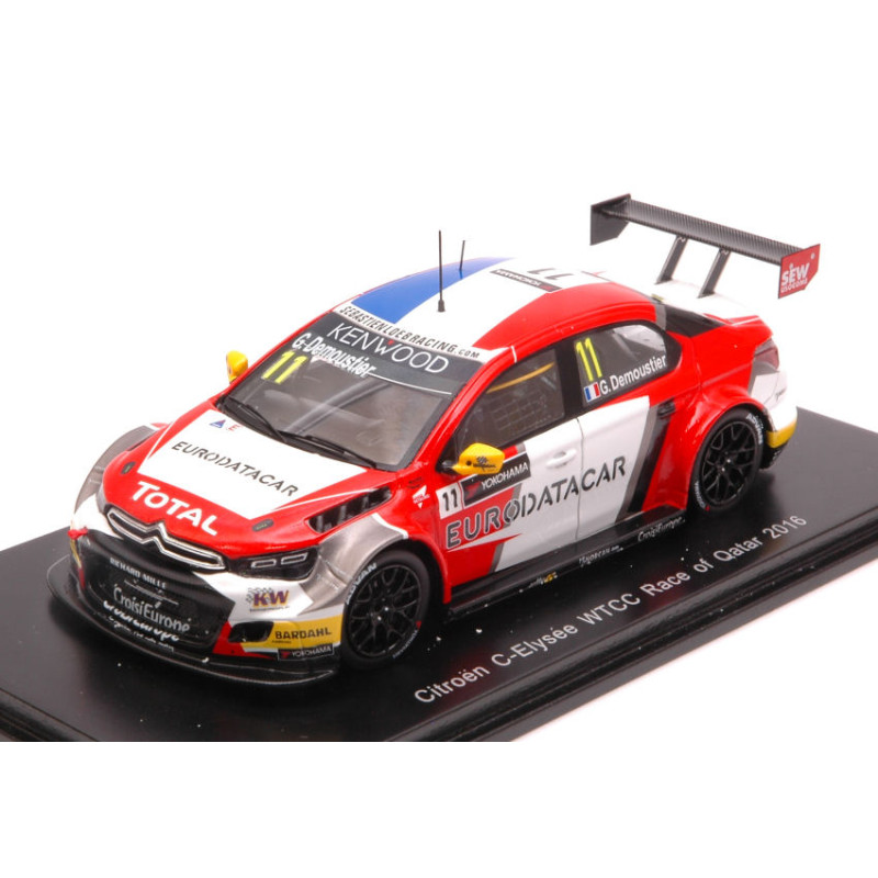 1:43 Spark Citroen C elisee N11 R2 Qatar 2016 G.demoustier