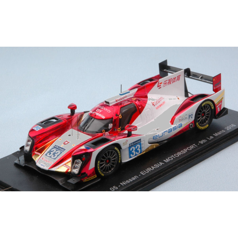 1:43 Spark Oreca 05 N33 9th LM 2016 P.junjin t.gommendy n.p.de Bruijin