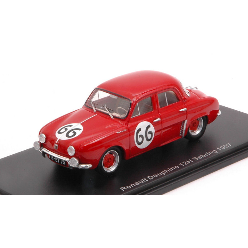 1:43 Spark Renault Dauphine N66 37th 12 H Sebring 1957 P.frere j.lucas