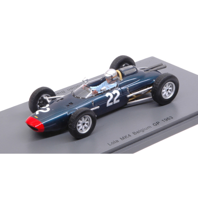 1:43 Spark Lola MK4 L.bianchi 1963 N22 Accident Belgium GP