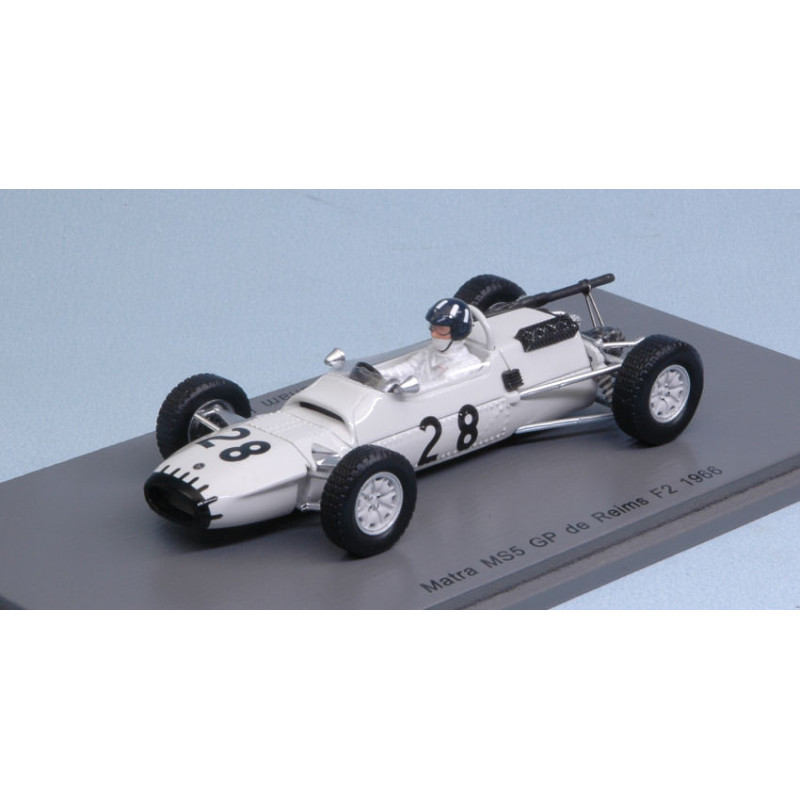 1:43 Spark Opacora MS5 G.hill 1966 N28 Grand Prix DE Reims F2