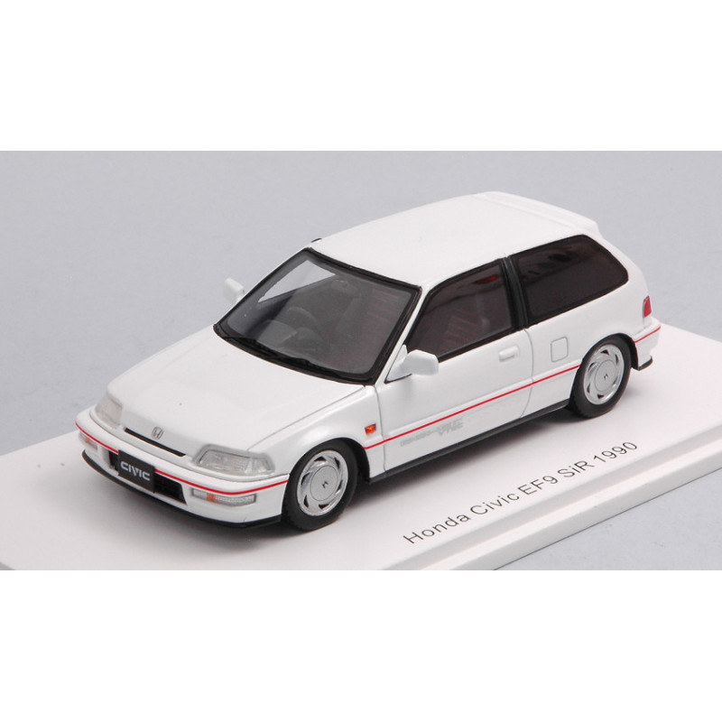 1:43 Spark Honda Civic EF9 SiR 1990 Bianco