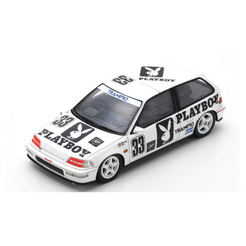 1:43 Spark Honda Civic EF9 N33 Ajtcc Autopolis 1991 Y.muraopacosu t.hara