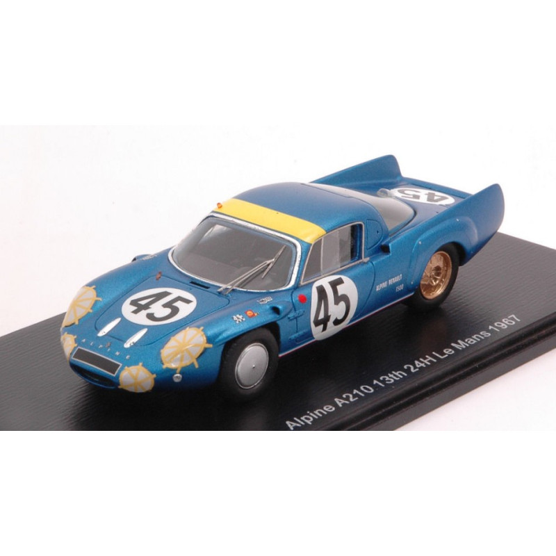 1:43 Spark Alpine A210 N45 13th LM 1967 J.vinatier m.bianchi