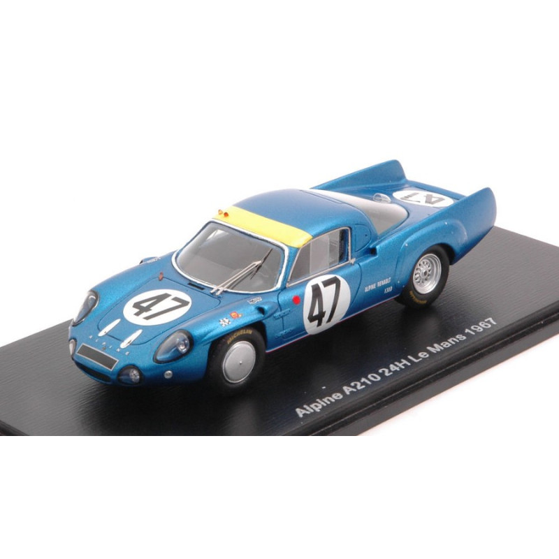 1:43 Spark Alpine A210 N47 LM 1967 J c.andruet r.bouharde