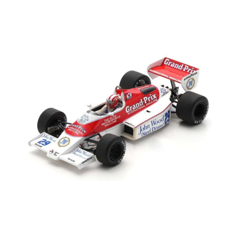 1:43 Spark Arrows A6 N29 British GP 1983 Marc Surer