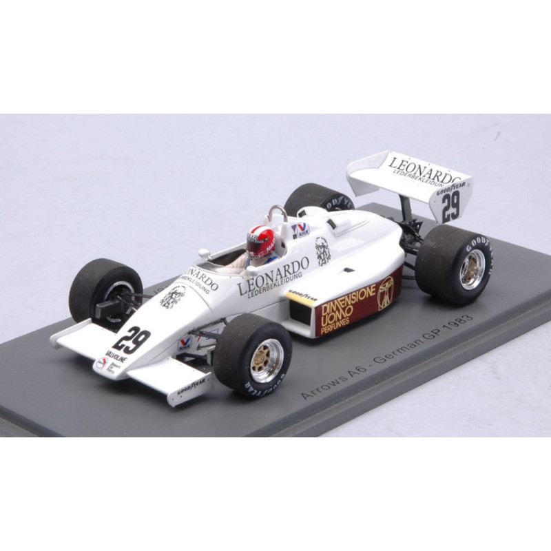 1:43 Spark Arrows A6 Marc Surer 1983 N29 German GP