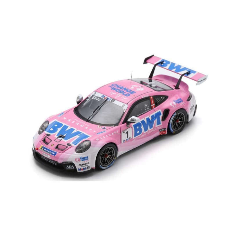 1:43 Spark Porsche 911 GT3 CUP N1 Supercup Champion 2023 Bastian Buus