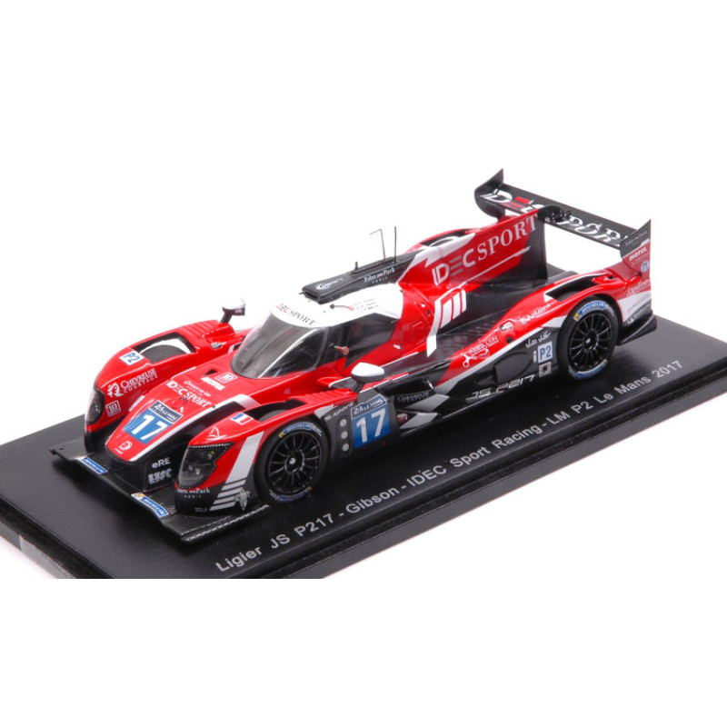 1:43 Spark Ligier JS P217 N17 13th LM 2017 Lafargue lafargue zollinger