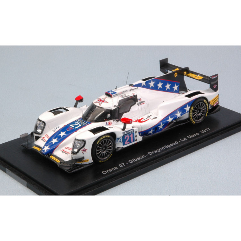 1:43 Spark Oreca 07 Gibson N21 15th LM 2017 Hedman hanley rosenqvist