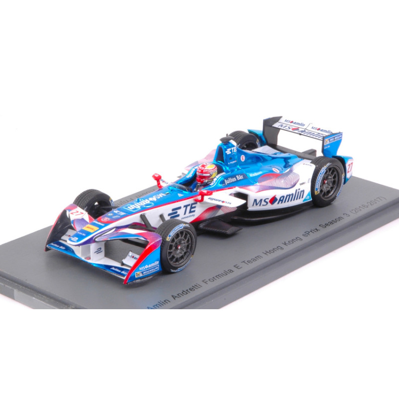 1:43 Spark Amlin Andretti R.frijns 2016 N27 Rd1 Hong Kong Formula E