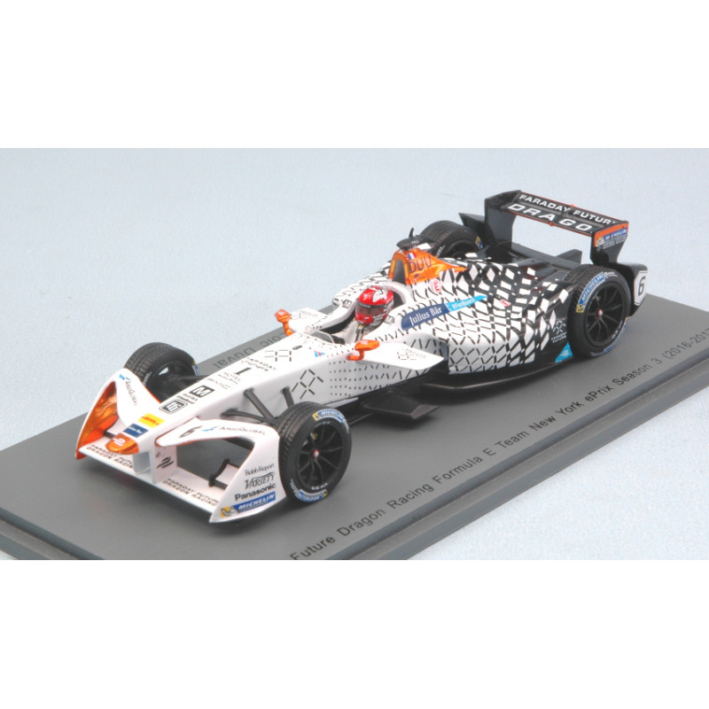 1:43 Spark Faraday Future L.duval 2017 N6 Rd9 NEW York Formula E